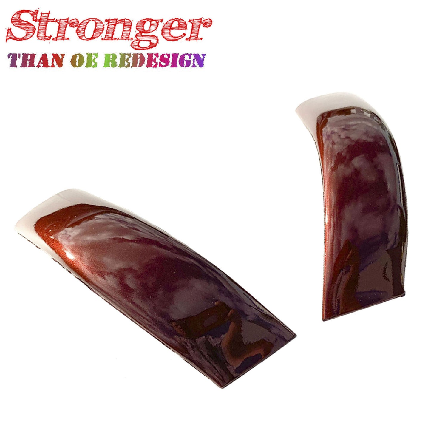 LH RH Pair Upgraded Roof Molding For 99-07 Ford Super Duty T5 Dark Copper