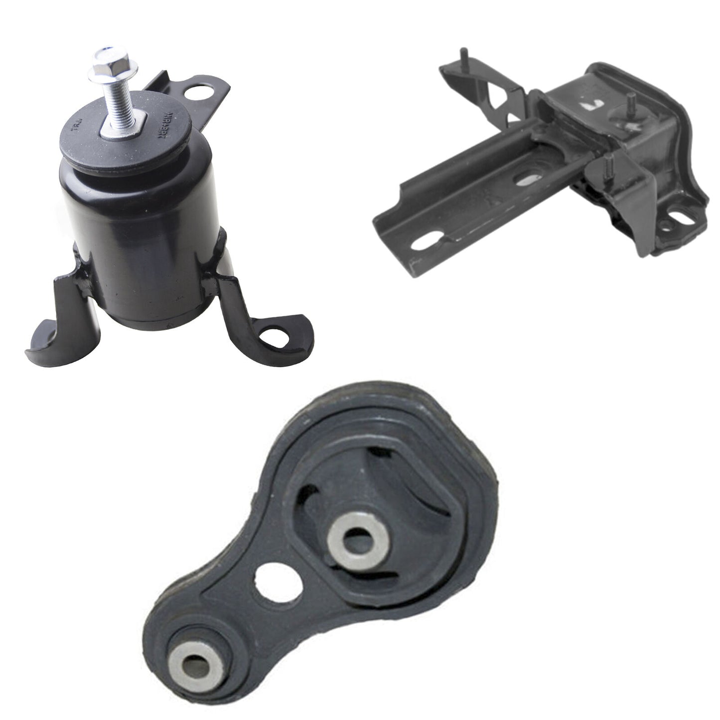 Set 3PCS Motore & Trasmissione Montante per Manuale per 2011-2014 Mazda 2 1.5L