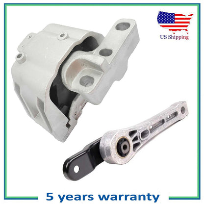 2PCS Engine & Rear Torque Strut Mount For Audi TT TTS Quattro VW CC Passat 2.0