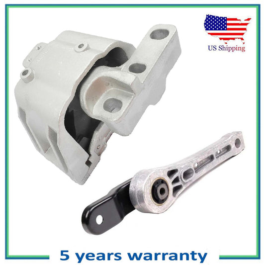2PCS Engine & Rear Torque Strut Mount For Audi TT TTS Quattro VW CC Passat 2.0