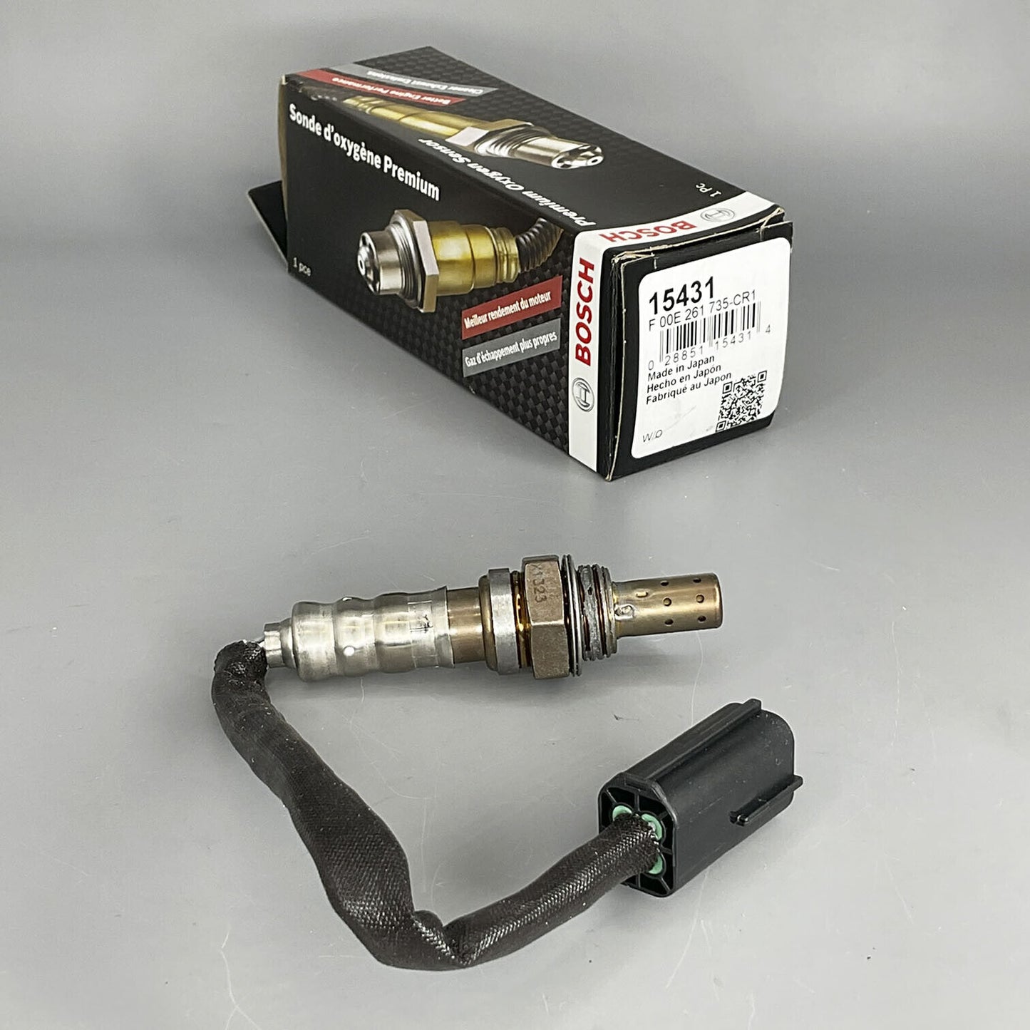 15431 Orig. Véritable Oxygène Capteur O2 Arrière Pour 2003-2008 Mazda 6 3.0L V6