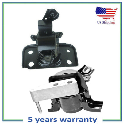 2PCS Front Right Engine Motor & Rear Trans Mount for Auto for 11-16 Scion Tc 2.5