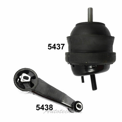 Engine Motor Mount M1367 For 06 07 08 Buick Lucerne 3.8L Set 2pcs 5437 5438 New