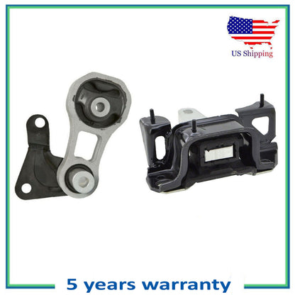 Set 2Pcs Motore & Trans Montante Per 2011-2016 Ford Fiesta 1.6L