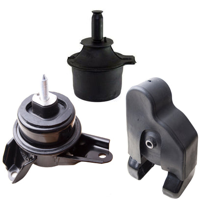 Set of 3PCS Engine Motor Mount New For 2009 2010 2011 Hyundai Azera 3.3L 3.8L V6