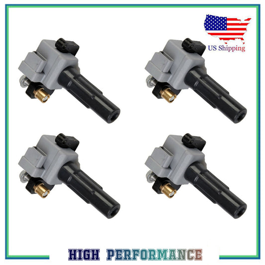 4 PCS Ignition Coil For UF508 C1479 Subaru Legacy Impreza Forester Outback 2.5L