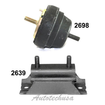 Transparent & avant Gauche/Droit Support Moteur Mazda Ford Ranger 2.3L M1057