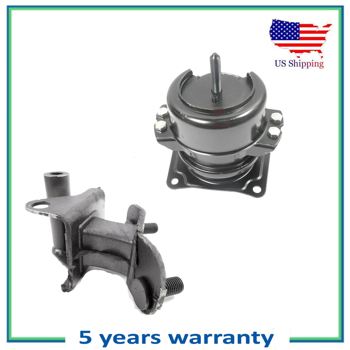 4519 4532 Motor & Trans Montaje Juego 2PCS Nuevo Para 03-06 Acura MDX Base 3.5L