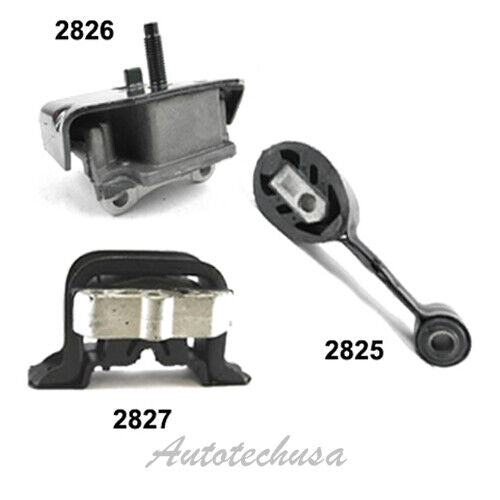 Motor & Trans Mount For 1992-2002 Saturn SC/SL/SW 1.9L 2825 2826 2827 M826
