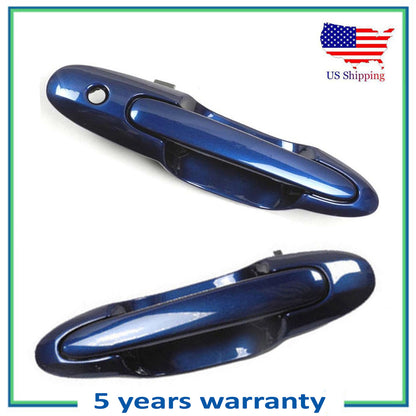 Exterior Outer Outer Door Handle 2PCS For 2000-2006 Mazda MPV Blue Pacific 25B