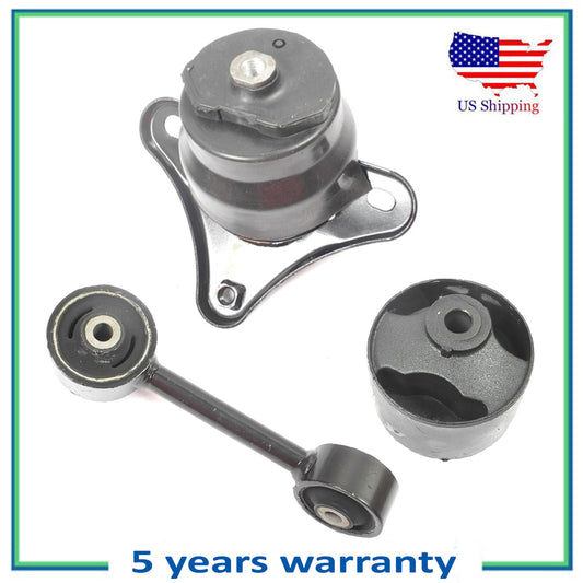 3PCS Engine Motor & Trans Mount For 1992-1993 Toyota Camry 3.0L 7253 6251 6232