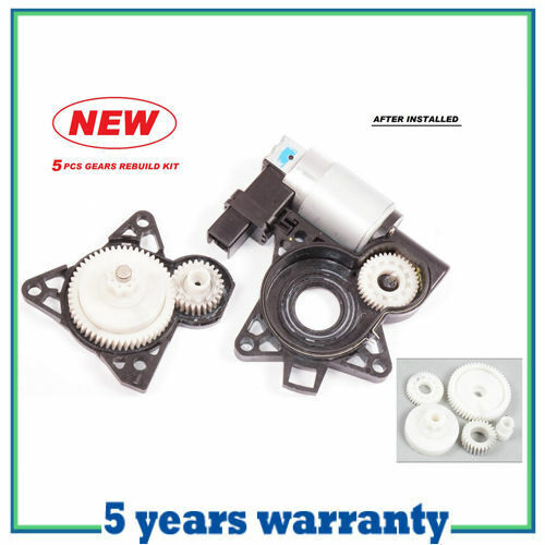 Power Window Motor Gear Regulator For RK1009 Mazda 6 2.3L 3.0L Set 5PCS