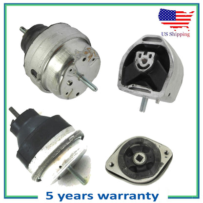 4 PCS Engine Motor & Trans Mount For 2001-2005 Volkswagen Passat 1.8L Manual