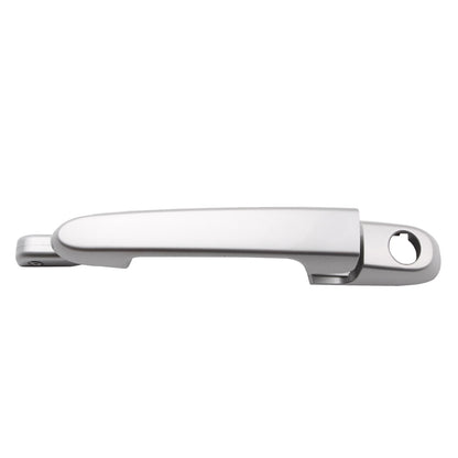 Front Pair Outside Door Handle For 06-11 Hyundai Accent 5S Platinum Silver Mica