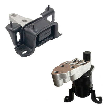 Set 2PCS MotorKing Motore & Trans. Montante Per 2014-2017 Ford Fiesta 1.0L L3