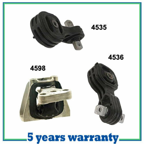 M264 Torque Strut & Trans Mount For 07-11 Honda CR-V 2.4 Set 3PCS for Auto Trans