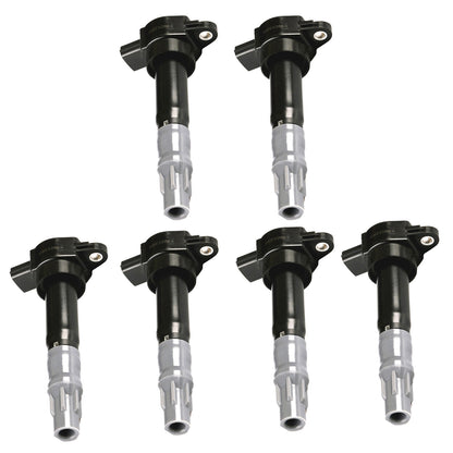 6PCS Ignition Coil For UF532 Mitsubishi Eclipse Galant Lancer Outlander 2.4 3.8L