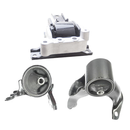 Juego 3PCS Motor & Trans Montaje Para 08-13 Mitsubishi Outlander 2.4L Auto