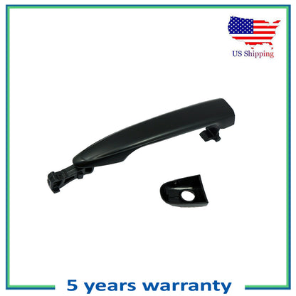 Front Left Driver Outside Door Handle For 2005-2012 Toyota Tacoma Primed Black