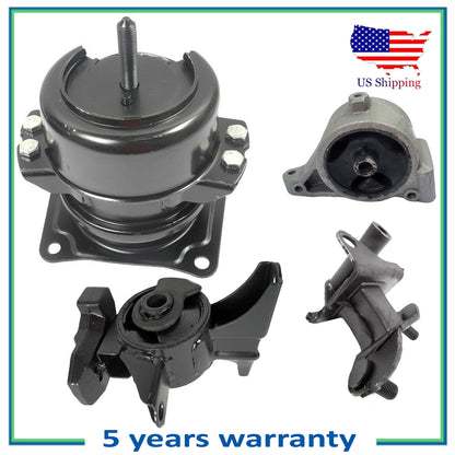 4519 4533 4523 4532 Engine Motor & Trans Mount For 2003-2006 Acura MDX Base 3.5L