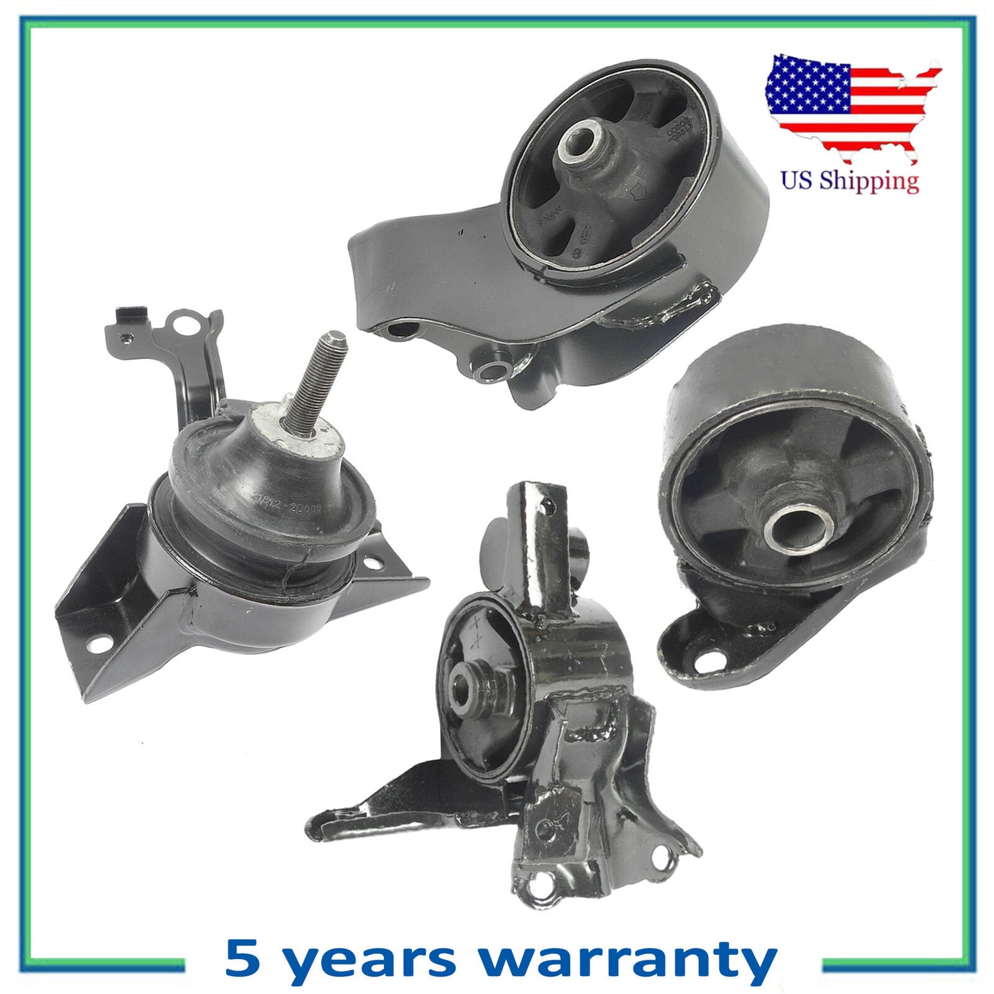 For Hyundai Elantra Tiburon Trans Engine Motor Mount MT 7128 7115 7116 7118 M155
