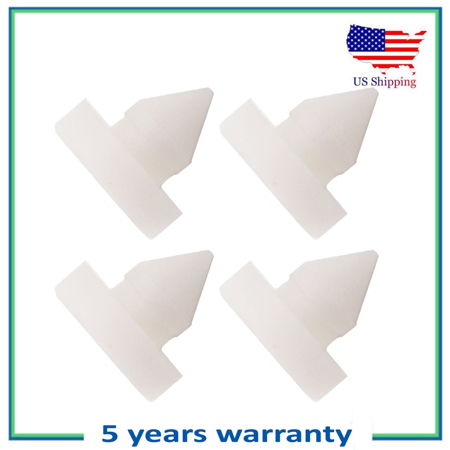 Brake or Clutch Pedal Stop Pad For 46505-SA5-000 Honda Accord Acura Set 4 pcs