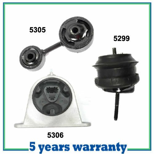 Trans Engine Motor Mount For M198 04-06 Chrysler Pacifica 3.5L 3.8L Set 3PCS