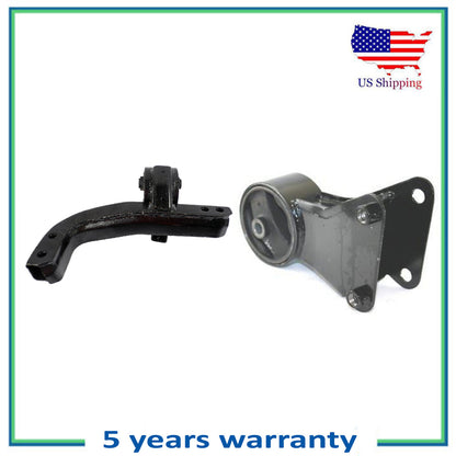 2PCS Engine Motor Mount NEW For 1993 Hyundai Elantra 1.8L 6130 6605