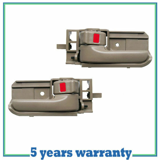 For 03-08 Toyota Corolla Matrix 05-12 Tacoma Interior Door Handle Tan Set 2PCS