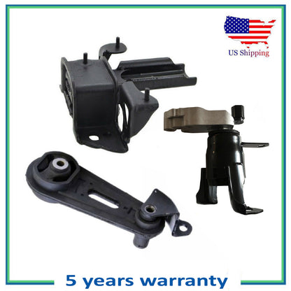 Set 3PCS MotorKing Moteur & Auto Trans Montage Pour 2011-2014 Mazda 2 1.5L