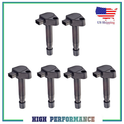 6PCS Ignition Coil For UF242 Honda Accord Odyssey Acura TL CL RL 3.0L 3.2L 3.5L
