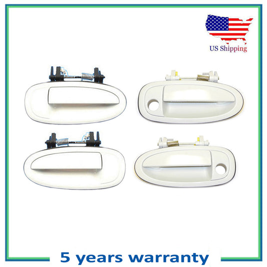 Set 4PCS Extérieur Porte Poignée Pour 1995-1999 Toyota Avalon 040 Super Blanc II