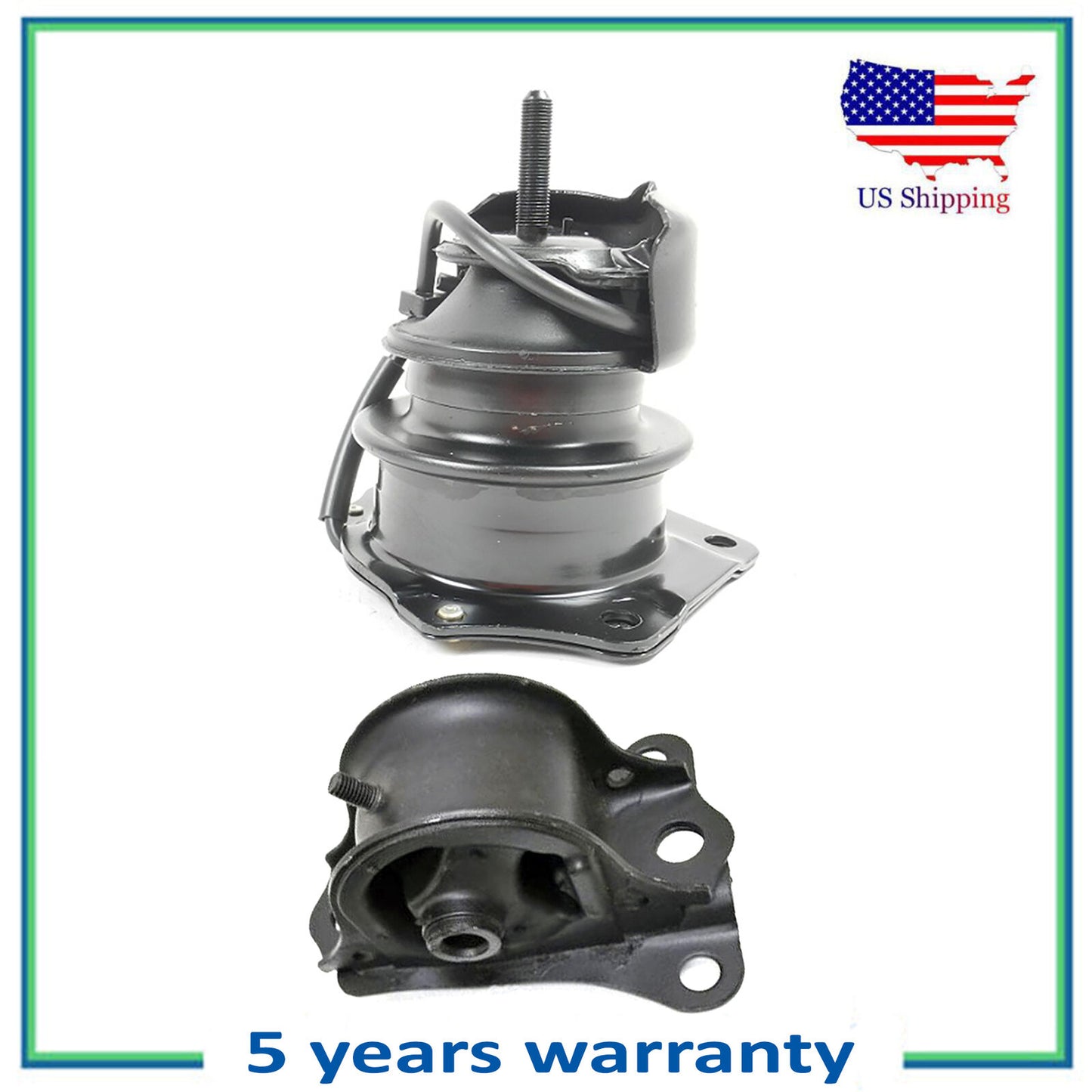 2PCS Motor & Trans Montaje Para 1998-1999 Honda Accord 2.3L 6564 6570 Auto