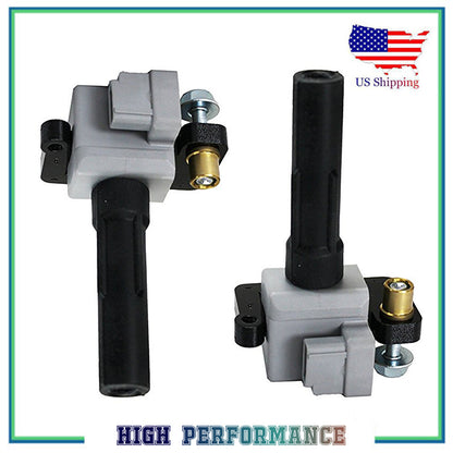 2PCS Ignition Coil For UF528 C1478 5C1477 52-1798 Saab 9-2X Subaru Impreza 2.0L
