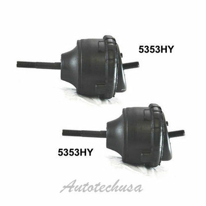 M648 Front Enigne Motor Mount 2PCS For 07-08 Chrysler Pacifica 3.8L 4.0L 5353HY