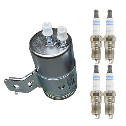 Bosch EO Fuel Filter Spark Plug For 1989-1990 Dodge Dakota SE 2.5L 77004WS 7907
