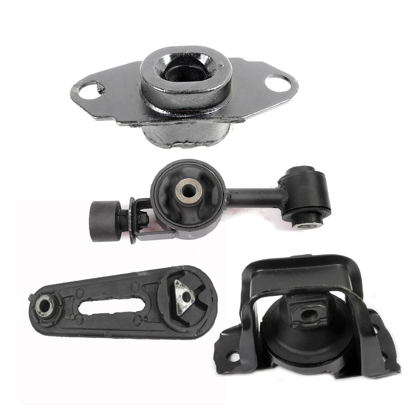 M848 Motore & Trans Montante Set 4PCS Per 07-12 Nissan Versa 09-14 Cubo 1.8L