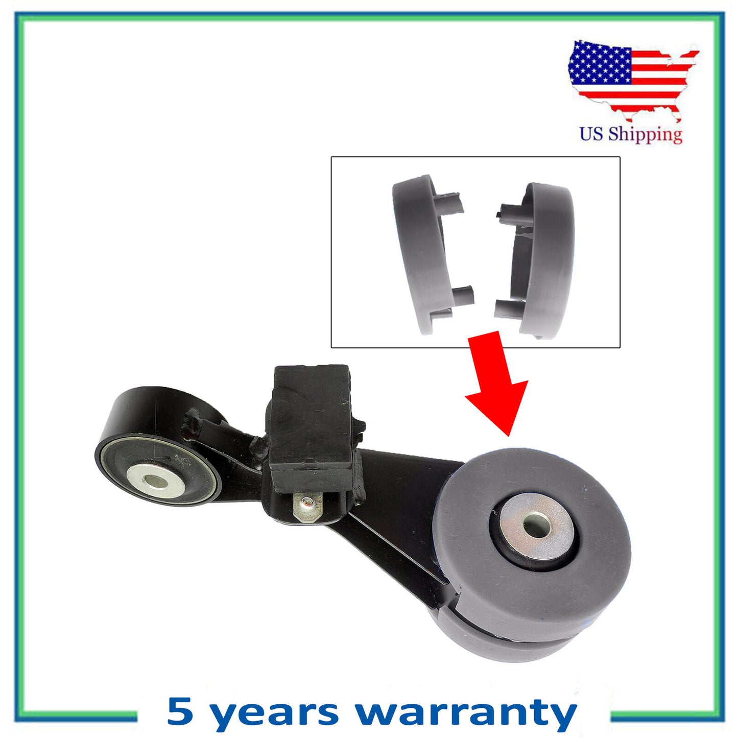 Torque Puntal Motor Montaje Poliuretano Nuevo Para Toyota Avalon Camry 2.5L L4