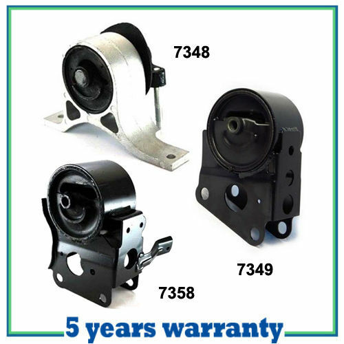 M327 Engine Motor Mount Set 3PCS For 2002-2009 Nissan Altima Maxima Quest 3.5L