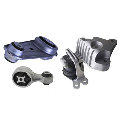 3PCS Engine & Torque Strut Mount For 14-19 Nissan Rogue X-Trail Renault Koleos