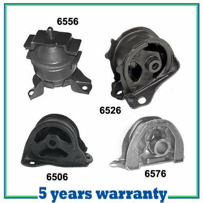 M530 Engine Motor & Trans Mount For 98-01 Honda CR-V 2.0L Set 4 PCS for Manual