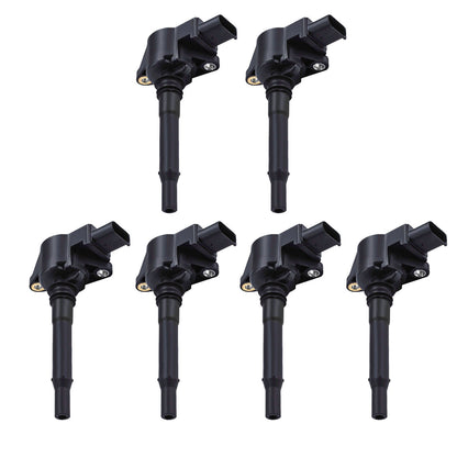 6PCS Ignition Coil For UF609 E1109 C1522 Mercedes R63 C63 E63 CLK63 S63 AMG 6.3L