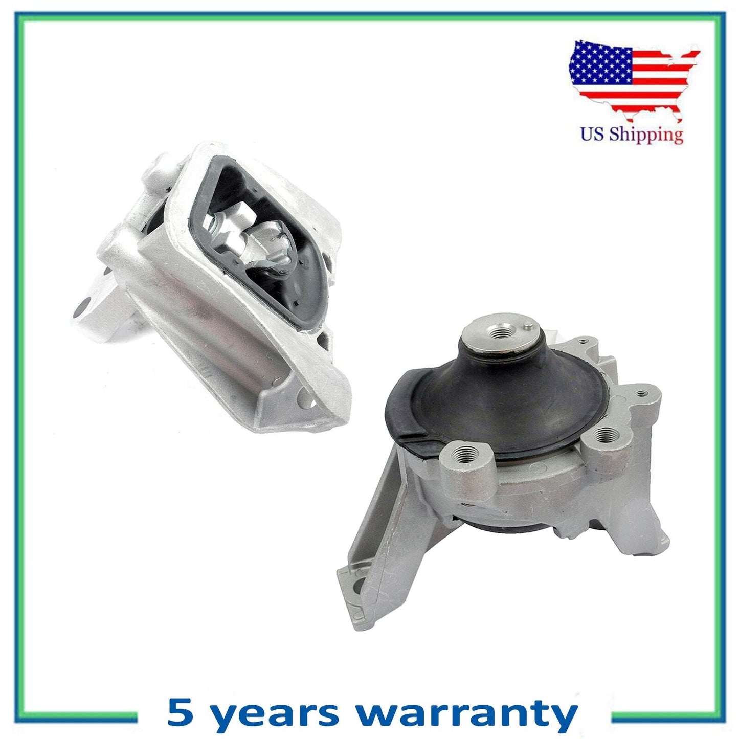 Engine Motor & Auto Trans Mount 4595 4598 Set For 2007-2009 Honda CR-V EX-L 2.4L