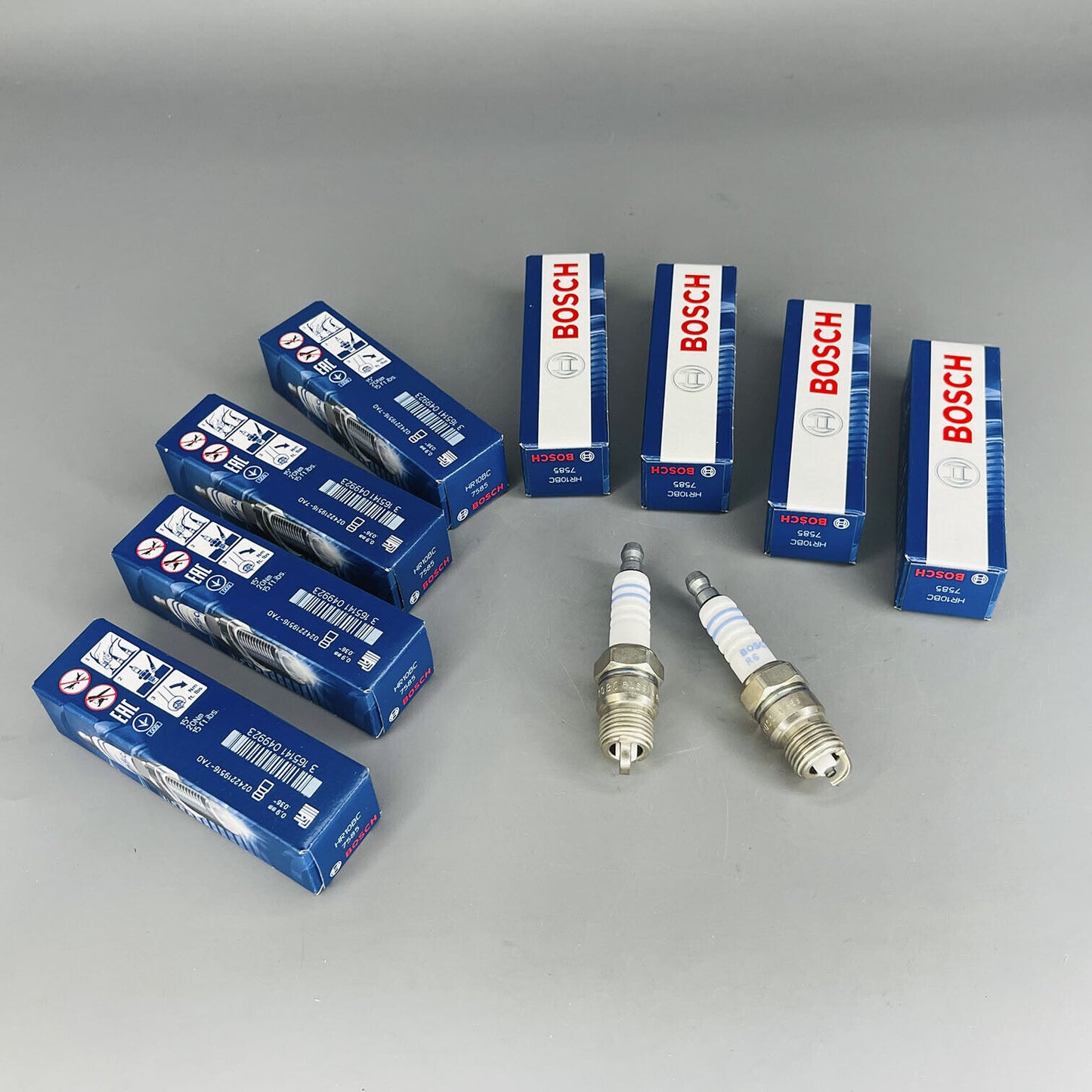 Bosch Yttrium Spark Plug 7585 HR10BC 8PCS For Chevy Buick GMC Oldsmobile Pontiac