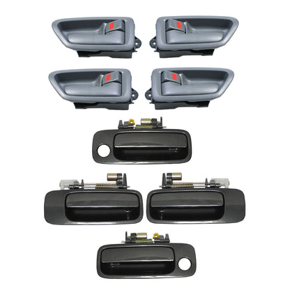 97-01 For Toyota Camry 4 Gray Interior / 4 Gray 930 Outside Door Handle Set DH75