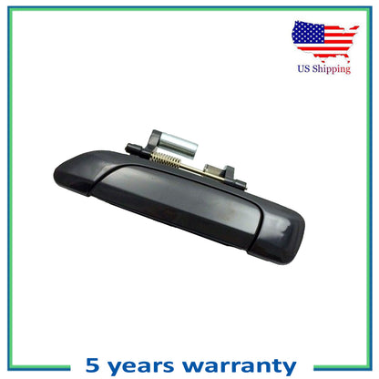 Rear Left Outer Outside Door Handle For 2001-2005 Honda Civic Smooth Black