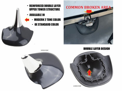Reinforced Roof GPS Radio Antenna Cover For Mercedes W220 S430 S500 S55 AMG S600