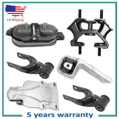 6PCS Engine Motor & Trans Mount For 2002-2007 Buick Rendezvous 3.4L 3.5L 3.6L