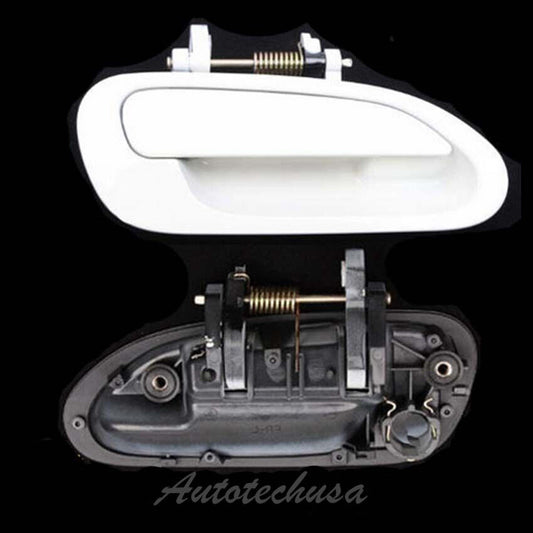 Rear Right Passenger Outer Door Handle D078 For 98-02 Honda Accord White NH-578