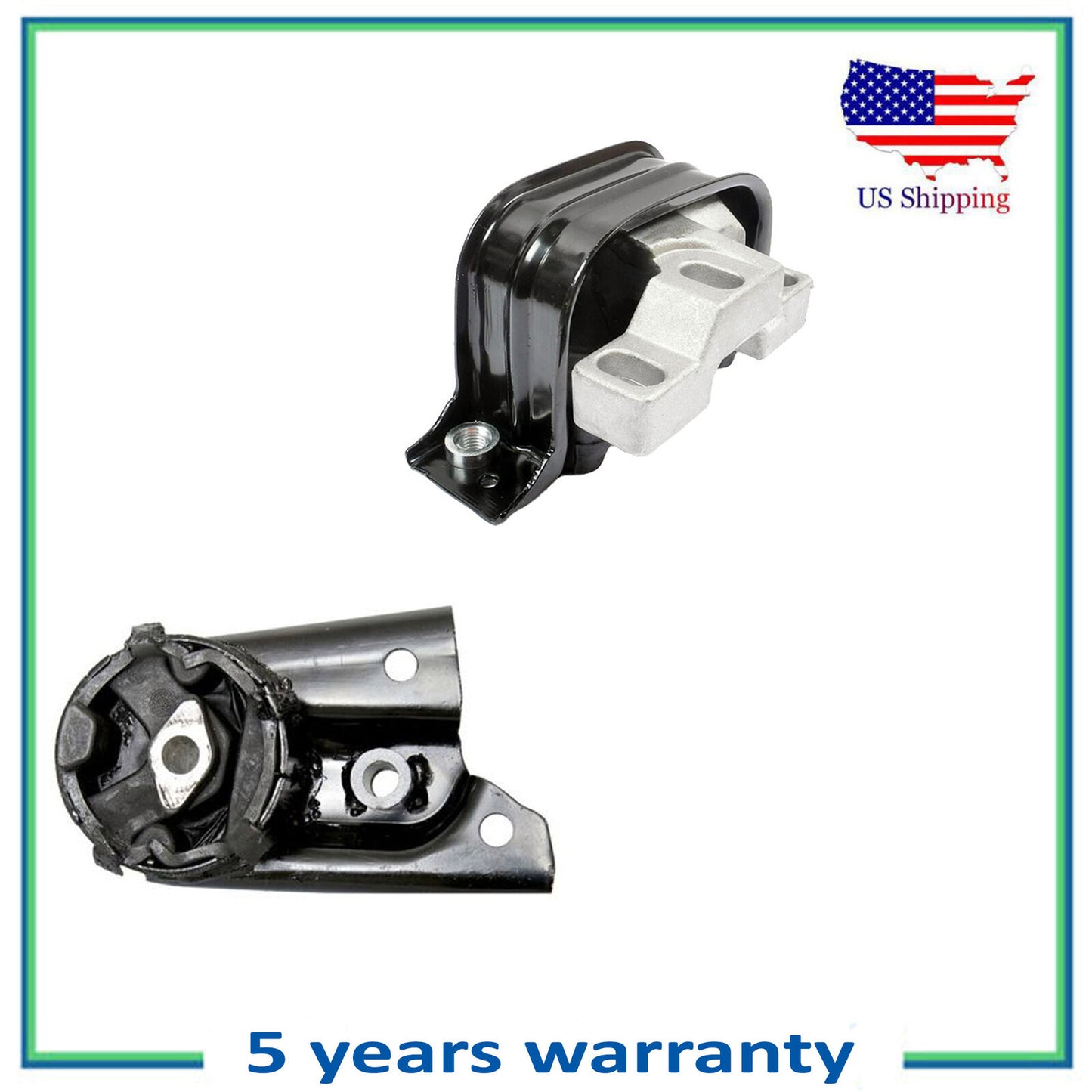 2PCS Auto Motor & Trans Montaje Para 1996 Plymouth Breeze 2.0L 2841 5212